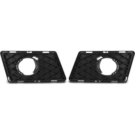 2 Stück Nebelscheinwerfer-Kühlergrill-Abdeckung, robuster, stilvoller Ersatz für Benz GLK-Klasse X204 Standard vor Facelift 2008 bis 2012 (1/4)