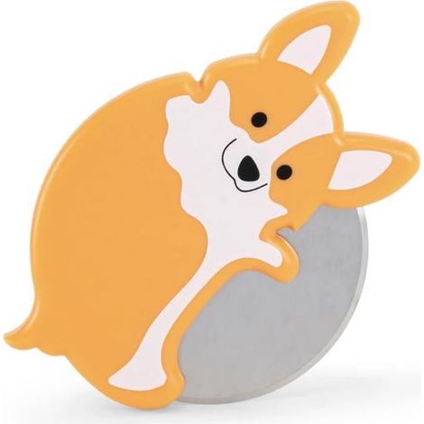 Corgi Pizza Cutter - Kikkerland (1/3)