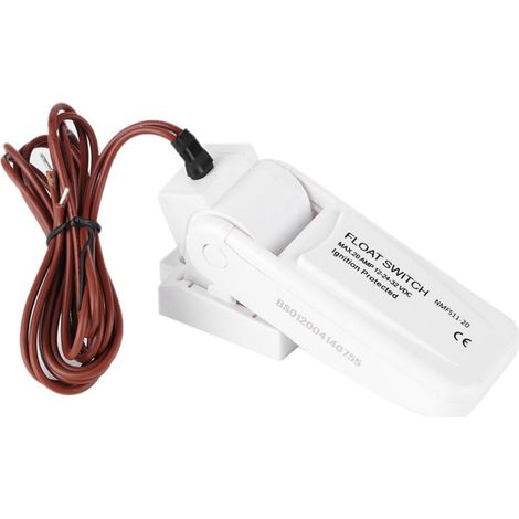 Pompe de cale automatique pour bateau, interrupteur à flotteur, allumage protégé pour pompes à eau électriques