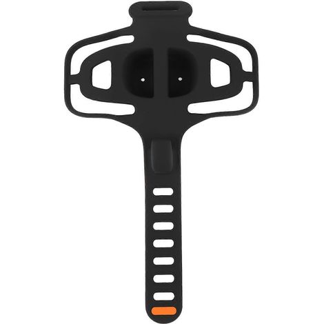 Support téléphone vélo silicone montagne route guidon fixation rapide, sangle universelle, conception monobloc, installation facile, porte-smartphone cyclisme. (1/5)