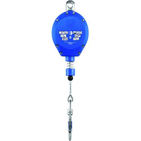 ANTICHUTE à rappel automatique enrouleur câble 12 m