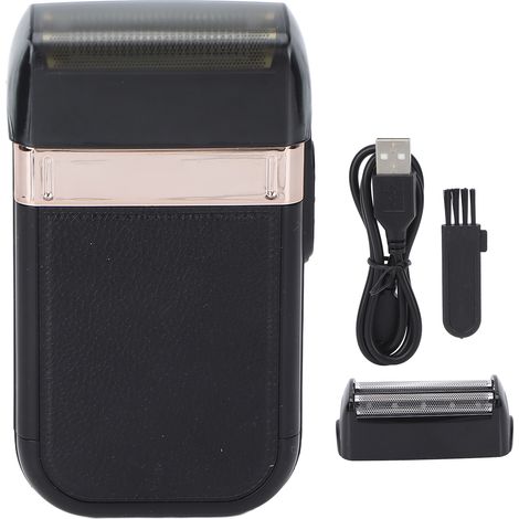 Tonduo électrique sans fil 2-en-1 pour homme, lame en acier inoxydable, moteur puissant silencieux, rasoir de barbier portable durable (1/5)