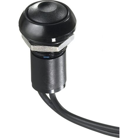 APEM IPR1FAD6 IP Series Druckschalter 12 V/DC 4 A 1 x Ein/Aus rastend  (Ø x H) 12 mm x 20 mm IP67 1
