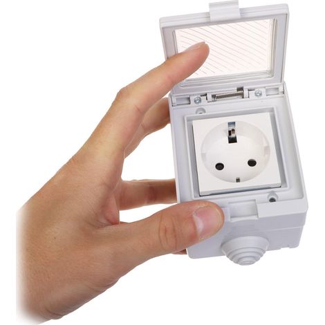Prise atlo ATLO-S1IP5 étanche IP55 extérieur 3840 W (1/3)