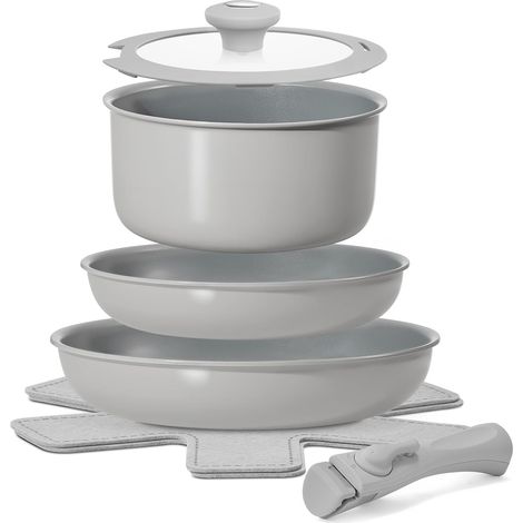 7-Piece Saucepans and Pans Induction Cookware (1/5)