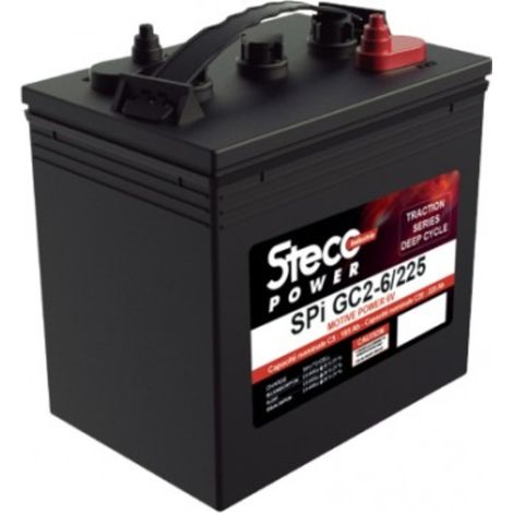 Batterie DEEP CYCLES SPI GC2-6V 225Ah - T105 STECO POWER - SPIGC2-6/225
