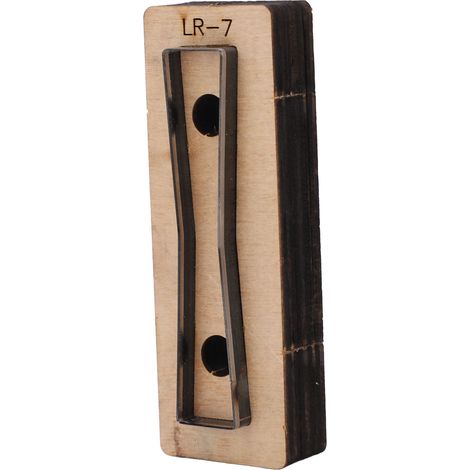 Matrice de découpe pour cuir et métal, poinçonnage et découpe, en acier allié, accessoires d'art et d'artisanat LR 7 (1/5)