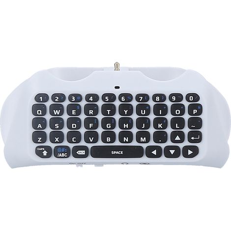 Clavier externe mini sans fil avec haut-parleur pour manette PlayStation 5