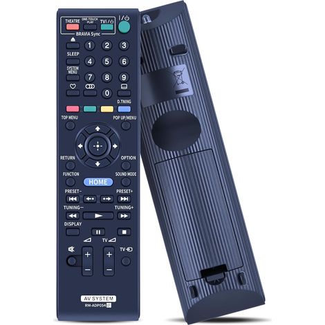 Télécommande de Rechange RM-ADP054 pour Sony DVD Home Cinema System pour Blu-Ray BDV-E670W BDVE-370 BDV-E870 HBD-E370 BDV-E970W HBD-E870 BDV-F500 HBD-F500 BDV-F700 pour télécommande Sony (1/5)