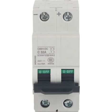 Miniatur-Leistungsschalter C65H-DC 2P 250V Luftschalter (32A) (1/4)