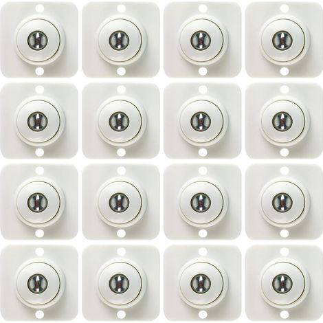 Roulettes auto-adhésives VILLCASE 16 couleurs claires pour petits