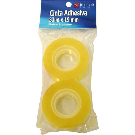 CINTA ADHESIVA 2 UNIDADES