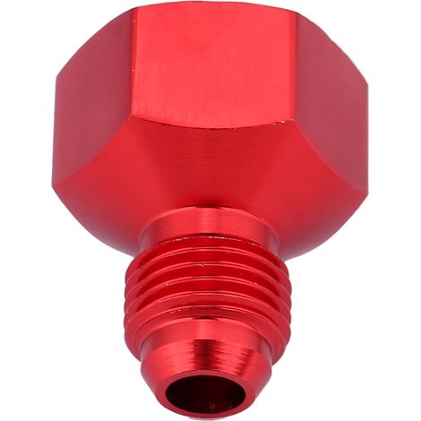 Raccord réducteur femelle AN10 vers mâle AN6 en alliage d'aluminium, adaptateur flexible pour conduite de carburant et d'huile, couleur rouge (1/3)