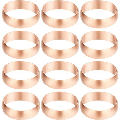 8mm Tube Embouts de Manchons Compression OD, 6Pcs Kit d'Assortiment Raccords à Virole en Cuivre pour Gaz d'Eau d'Air - 22mm (1/5)