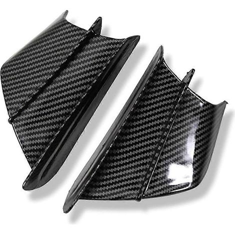 Alerón lateral aerodinámico tipo winglet para Kawasaki Ninja 650 400 300 250 H2R ZX-14R ZX-10R ZX-6R (1/5)