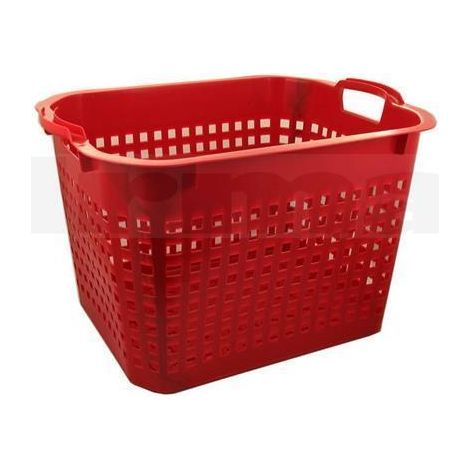 cesta guardajuegos jardin 40 lts roja 51 x 39 x 22 cms ebertools