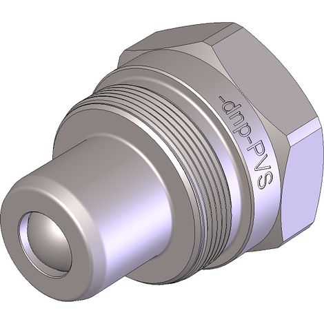 Attacco rapido PVS con spina NPT da 3/8" 700 bar (1/5)