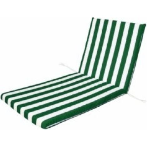Cojin tumbona 120x50x5cm monob. teplas text bl/ve 8426334017