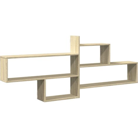 Maison Exclusive - Wandregal Sonoma-Eiche 167,5x18x68 cm Holzwerk