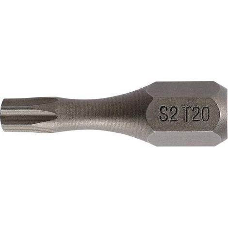 Embout P829181 1/4 po. T 27 longueur 25 mm zone de torsion (1/3)