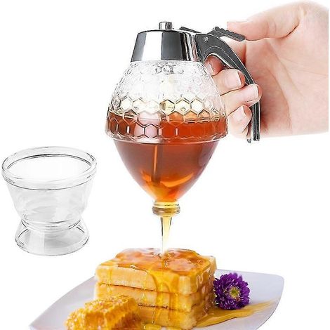 Pot à jus, sirop, bouteille souple, support de rangement, distributeur de gouttes, bouilloire, pot à miel (1/4)