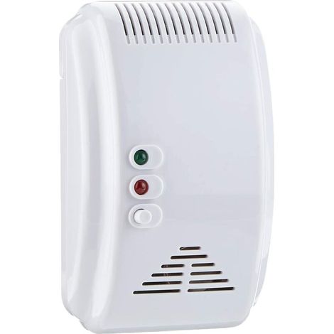 [NON UTILIZZATO] Rilevatore di gas naturale e soporifero (Bianco) 115x75x35mm 12V