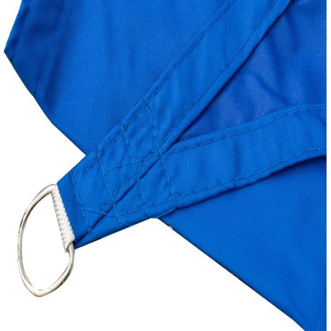 voile d'ombrage rectangulaire extérieur auvent de jardin anti UV 2x3 m Bleu (1/4)