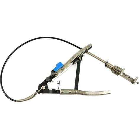 PINZA PER FASCETTE MANICOTTI MORSETTI AUTO MOTO CON CAVO FLESSIBILE 655mm GEKO