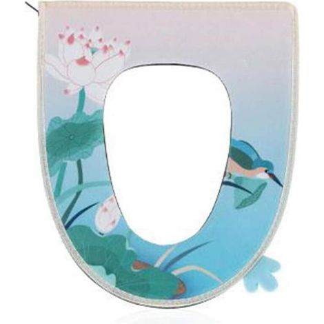 Toilet Seats & Commodes Toilet Seat Cover Toilet Seat Cushion Toilet Seat Household Zipper Seat With Handle Toilet Seat Canvas Seat