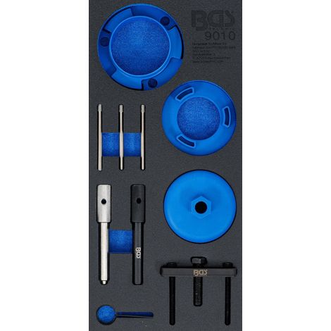 BGS Carro de taller 1/3: Inserción de carro de taller para herramientas de ajuste del motor para Jaguar / Land Rover / Ford / Citroën 2.0 / 2.2 / 2.4 / 3.2 Diesel - 9 (1/3)