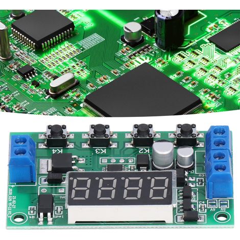 Module YF-11 à déclenchement par impulsion (cycle/temporisation/délai/transistor de puissance/MOSFET/interrupteur/relais) 7-24 V CC (1/5)