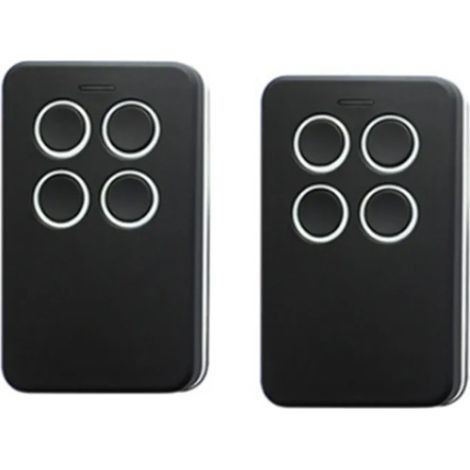Télécommande Universelle Portail Garage - 280 à 868 MHz - Compatible Codes Fixes et Rolling Code - 2 Pièces (1/5)