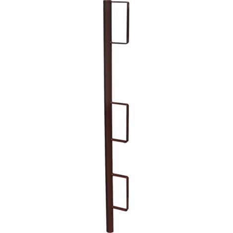 Palo per ringhiera verniciato a polvere da inserire, 2,8 kg (1/2)