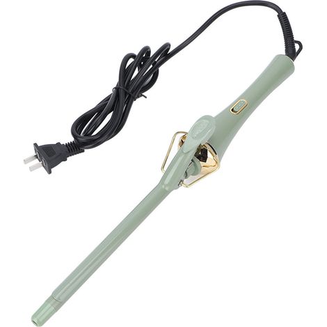 Boucleur à cheveux céramique ultra-fin 37W, fil rotatif 360° à température constante, fer à friser pour salon et domicile, prise CN 220V (190 caractères) (1/5)