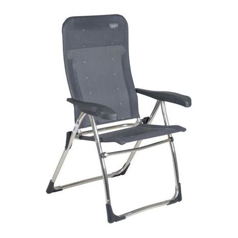 SILLA ALUMINIO RESPALDO RECLINABLE 7 POSICIONES