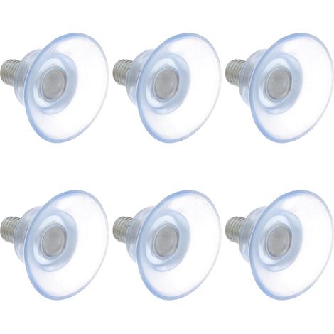 Ventouses en PVC iplusmile pour meubles et bureaux, vis, base (1/5)