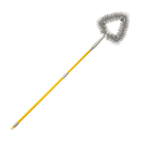 SCOVOLO PIUMI + MANICO TELESCOPICO APEX - CM 26X7 H.CM 118/174- 6 pezzi