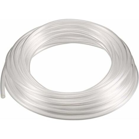 Tuyau pneumatique transparent en PU de 6 mètres, 4x2,5 mm, pour compresseurs d'air. (1/3)