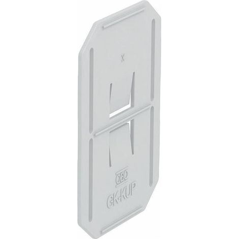 OBO Kupplung GK-KUP für GK lichtgrau 64x90mm (1/5)