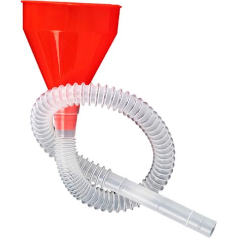 8 cm de large Bouche Entonnoir universel automobile vhicule Plastique Entonnoir Long Bec verseur flexible extension de voiture Entonnoir pour l'eau Essence du liquide de refroidissement (1/5)