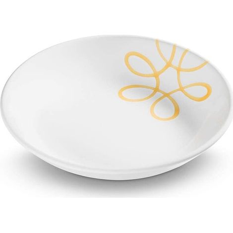 Gmundner Keramik Pur Geflammt Gelb, Suppenteller Cup (Ø 20cm)