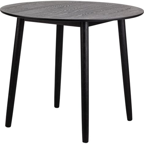 Table à manger carrée 90x90cm pour 4 personnes – Bois massif laqué – Design scandinave – Résistante aux chocs – Nordlys (1/7)