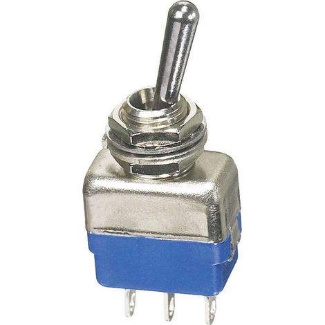 INTERRUPTEUR À LEVIER APEM 111370003 250 V/AC 2 A 1 X (ON)/OFF/(ON) MOMENTANÉ/0/MOMENTANÉ 1 PC(S)