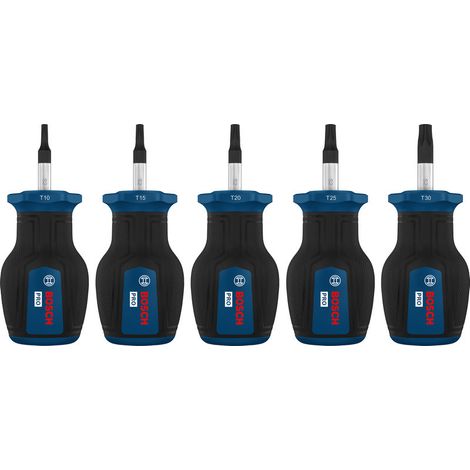 Bosch PRO Stubby-Schraubendreher-Set TX, 5-tlg. (1/5)