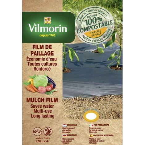 Vilmorin Film de Paillage Toutes Cultures Farine de Céréales Renforcé (VH06059)
