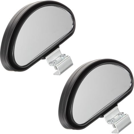 Lntyq Miroirs d'angle Aveugle Car Miroir Grand Angle Universel ajusté pour Les Voitures universelles 2pcs Miroirs d'angle Mort, Miroir de Voiture, Miroir instructeur de Conduite, rétroviseur (1/5)