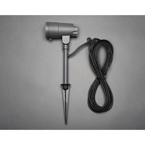 LED Garten Baumstrahler ANDRIA mit Erdspieß, 12V Trafo & 10mtr. Kabel, 27cm hoch (1/5)