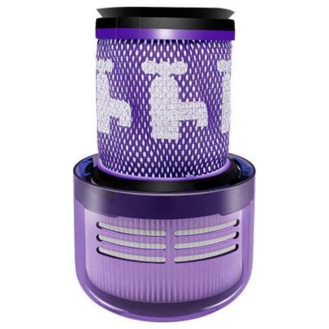 Filtre HEPA de remplacement pour aspirateur sans fil Dyson V12 Detect Slim, filtre pour aspirateur sans fil Dyson V12 Slim Absolute Extra/Total Clean/Fluffy, 971517-01 (1/5)