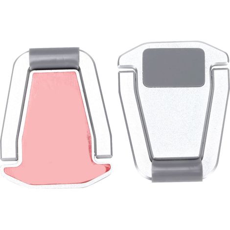 2 Pcs Support Ordinateur Portable LK013 Mini Dissipateur Chaleur Support Invisible Argenté (1/5)