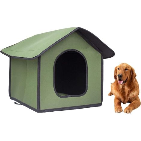 Maison d'extérieur pour animaux de compagnie, abri pliable pour animaux de compagnie, étanche (1/3)
